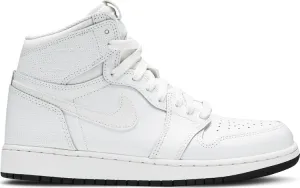 Air Jordan 1 Retro High OG BG Perforated sneakers, white