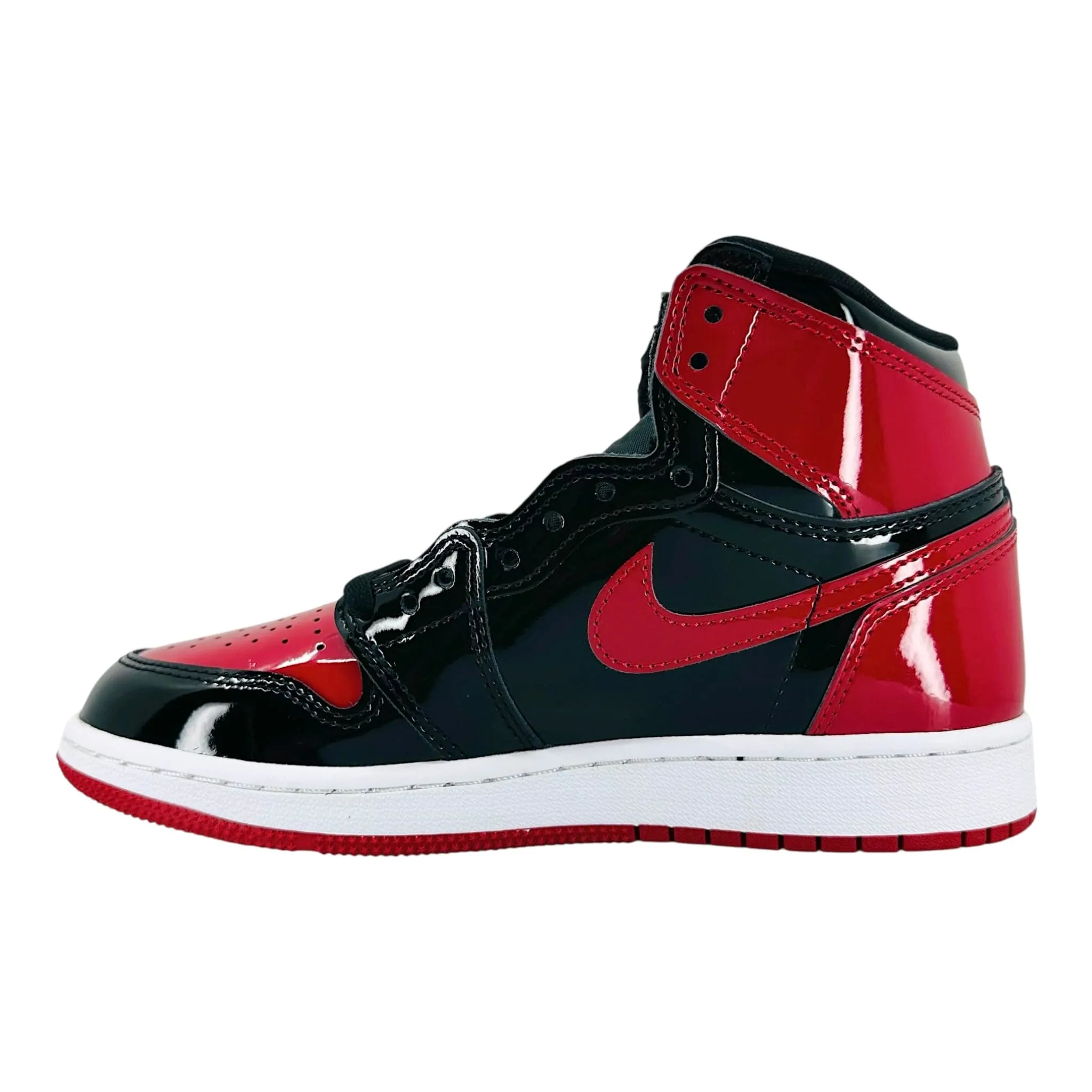 Air Jordan 1 Retro High OG Bred Patent (GS)