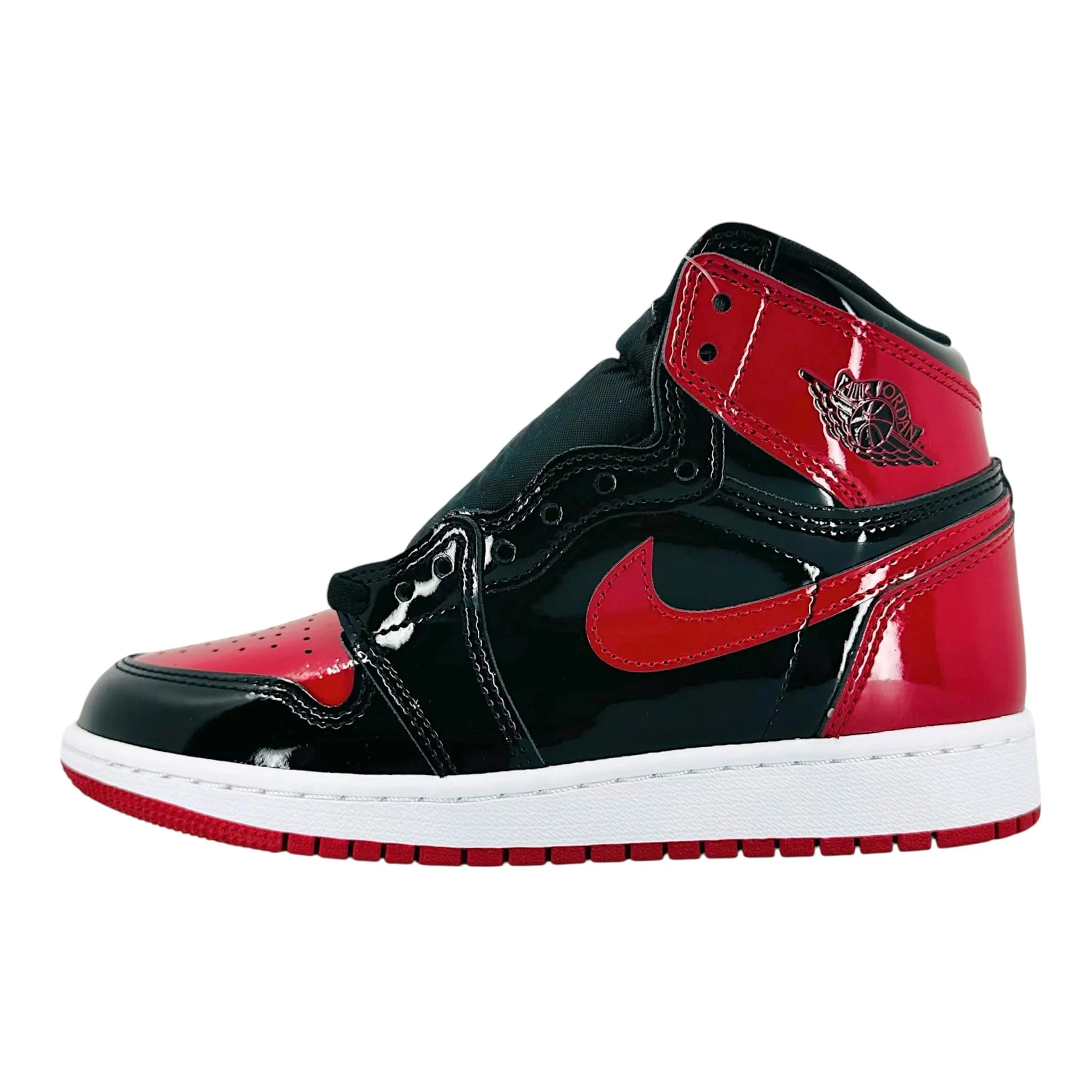 Air Jordan 1 Retro High OG Bred Patent (GS)