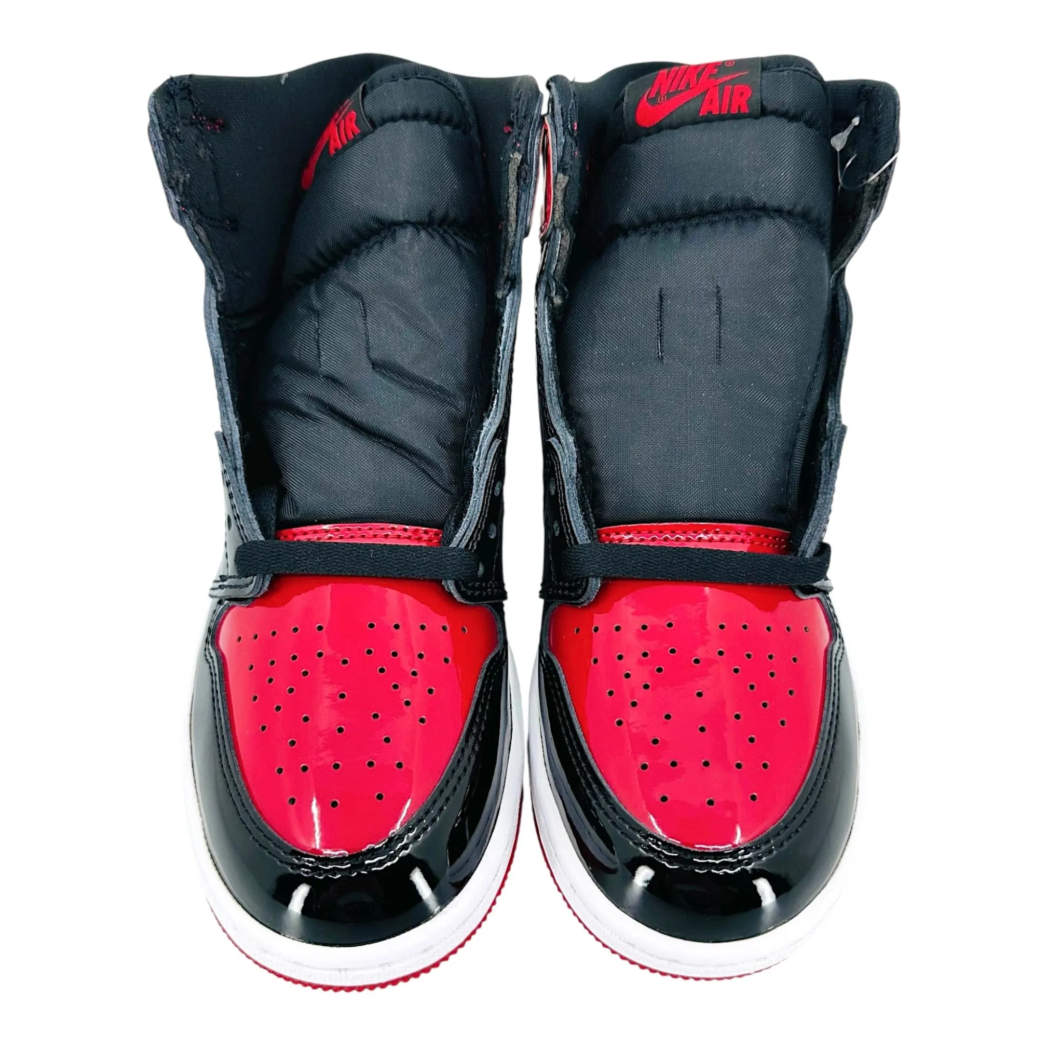 Air Jordan 1 Retro High OG Bred Patent (GS)