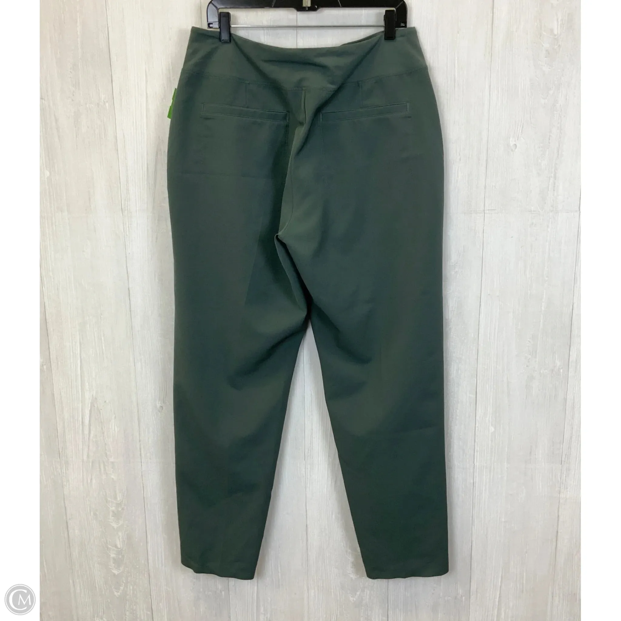 Athletic Pants By Athleta In Green, Size: 14l