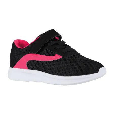 Athletic Works Toddler Girls Everyday Mesh Jogger, Sizes 7-12Black,