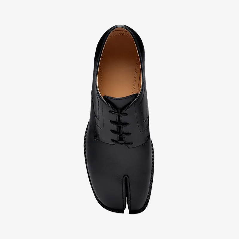 Chic Tabi Laced Low-top Ankle Boots