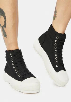 Get On My Level Platform High Top Sneakers