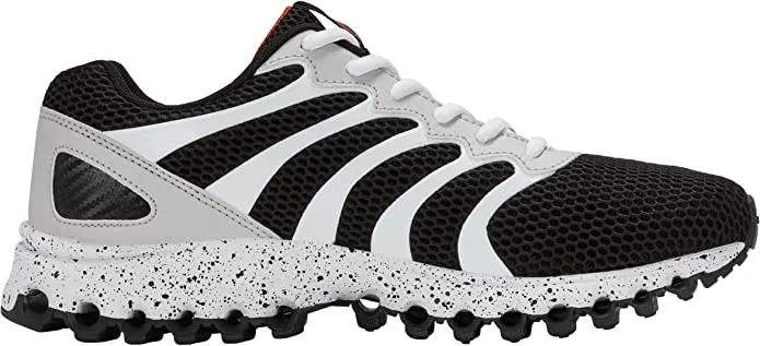 K-Swiss Men's Tubes 200 Training Shoe, Black/Vapor Blue/Pureed Pumpkin, M07112-005-m style #