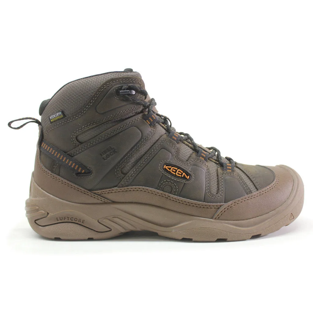 Keen Circadia Mid Leather And Mesh Men's Waterproof Hiking Boots