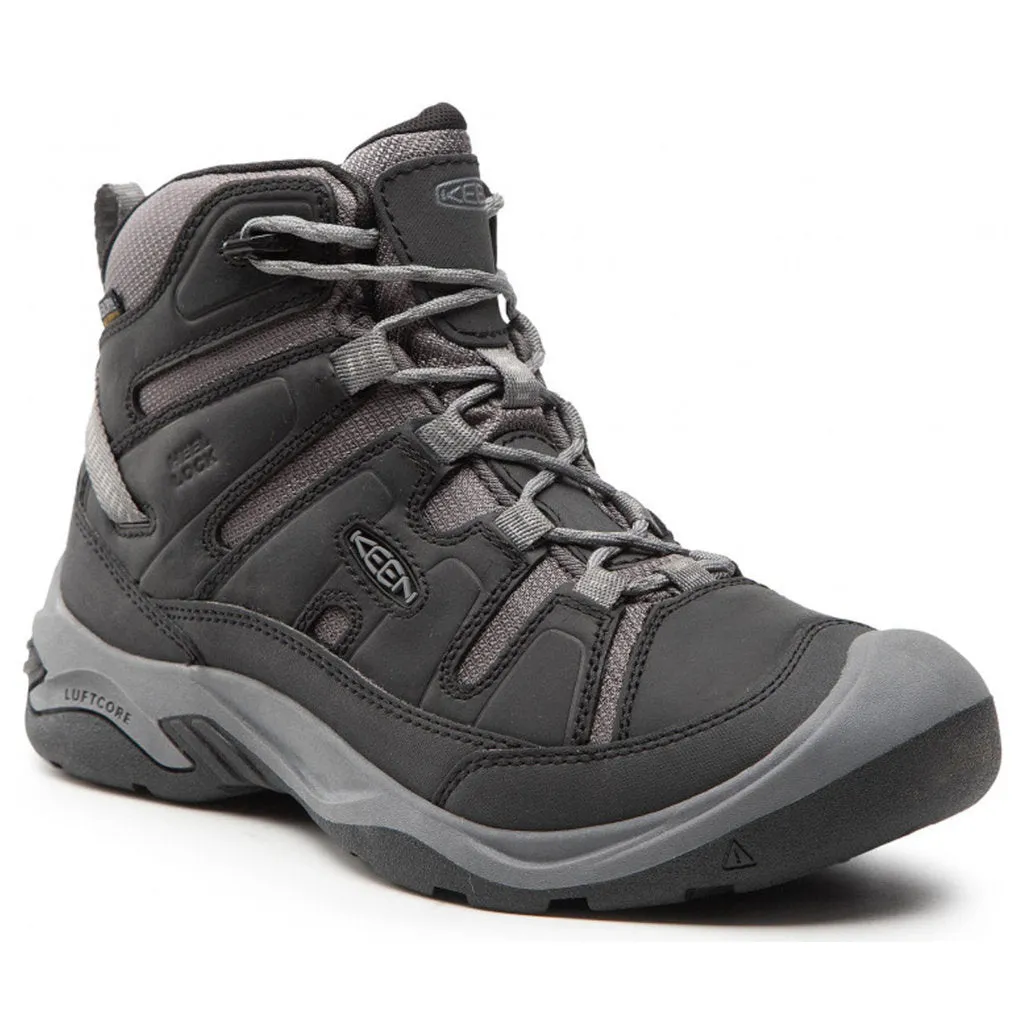 Keen Circadia Mid Leather And Mesh Men's Waterproof Hiking Boots