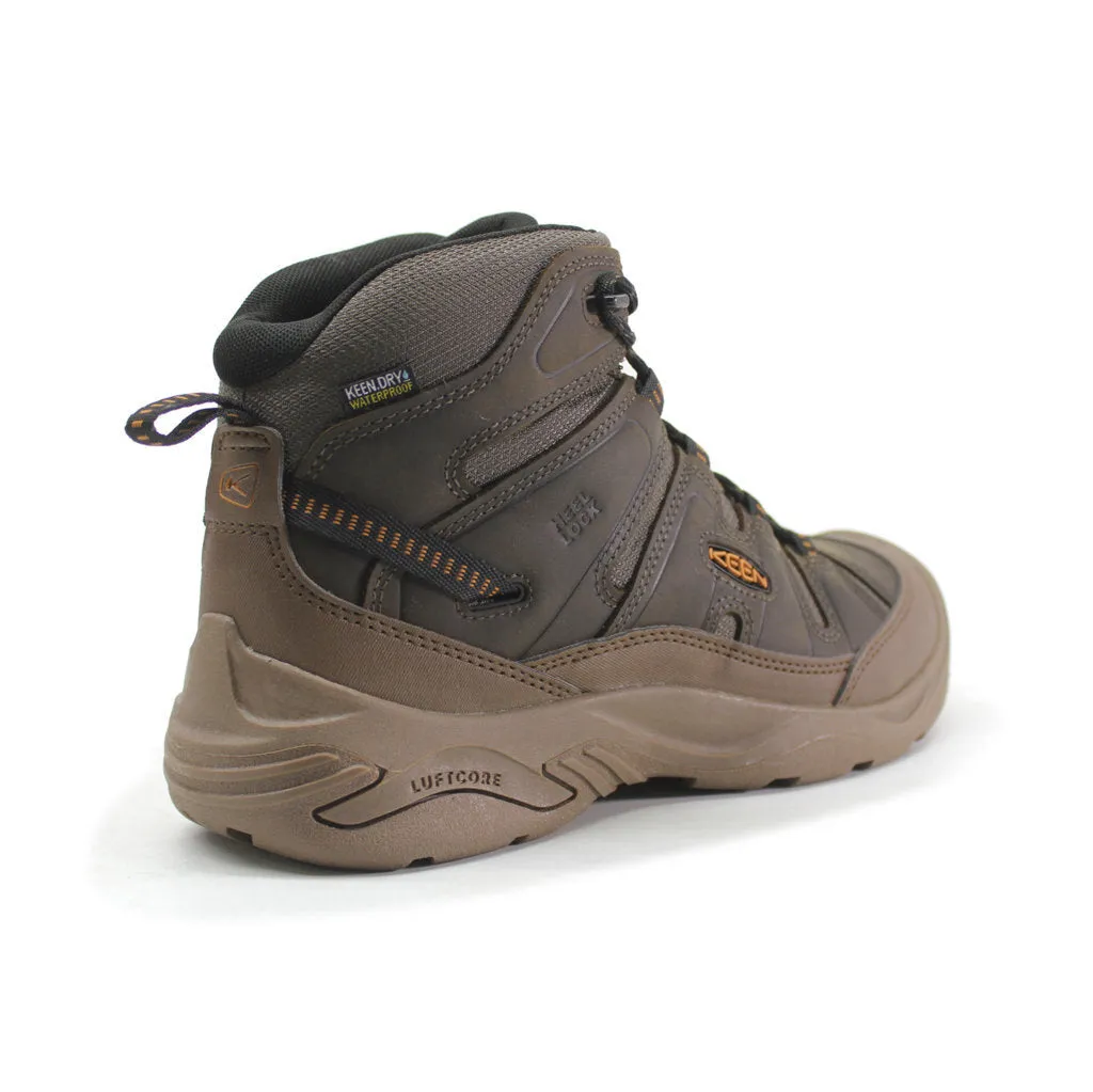 Keen Circadia Mid Leather And Mesh Men's Waterproof Hiking Boots
