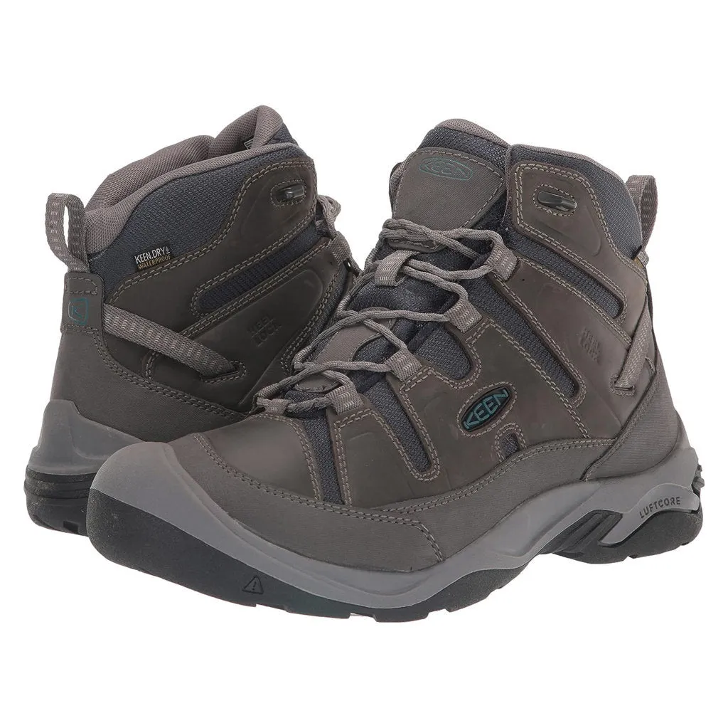 Keen Circadia Mid Leather And Mesh Men's Waterproof Hiking Boots