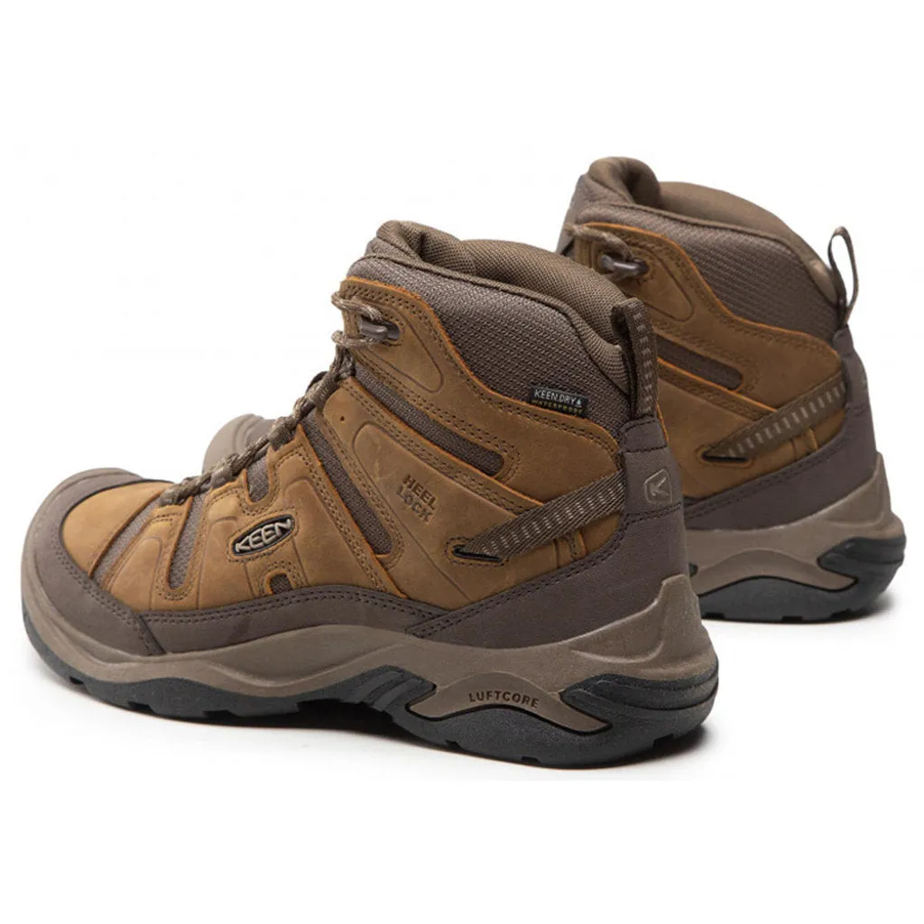 Keen Circadia Mid Leather And Mesh Men's Waterproof Hiking Boots