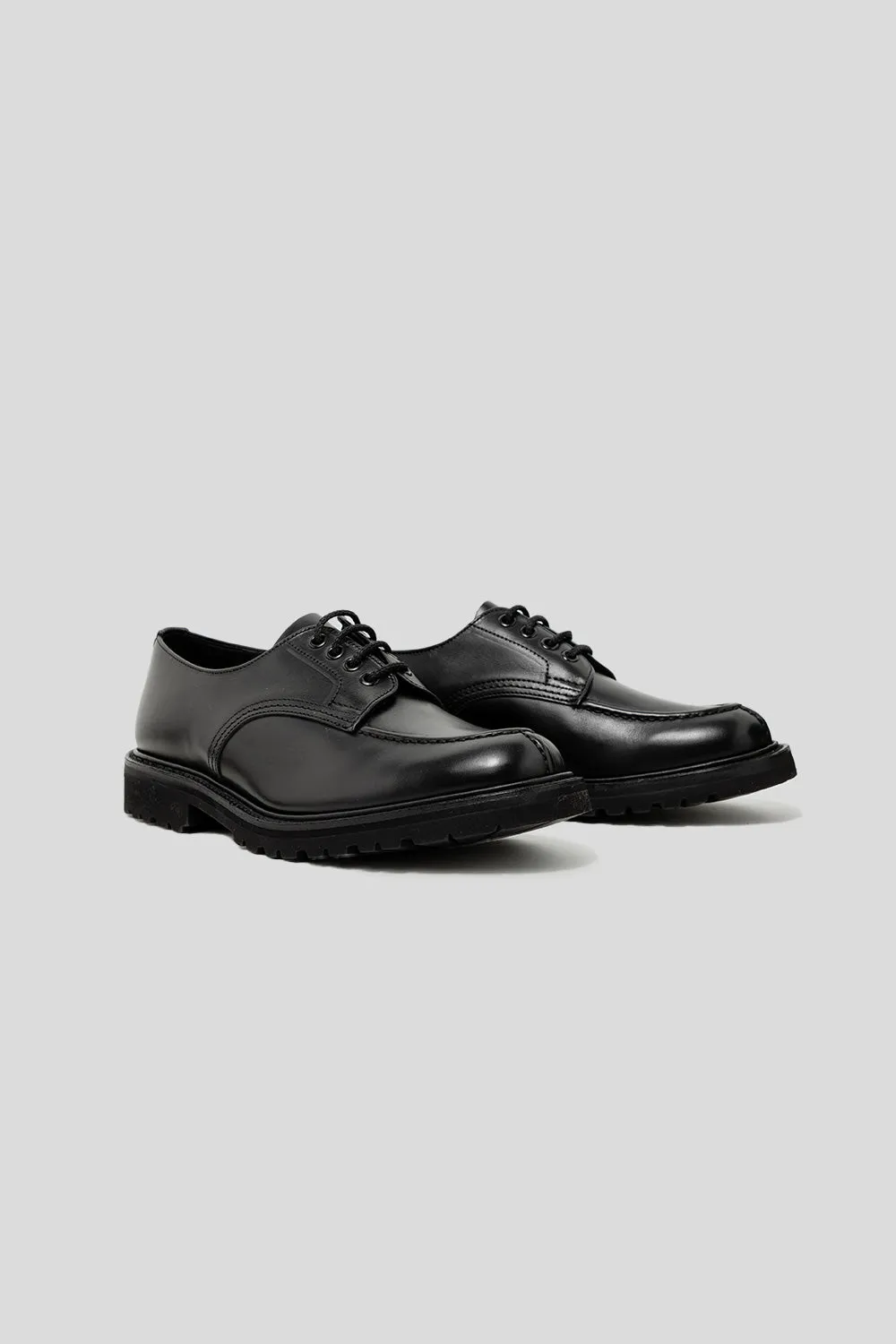 Kilsby Apron Derby Shoe - Black Olivvia Classic
