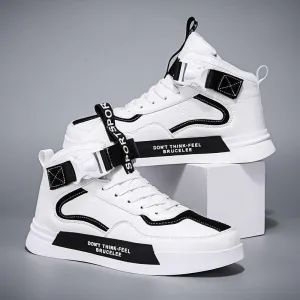 Men's Spring High-top Retro Sneakers