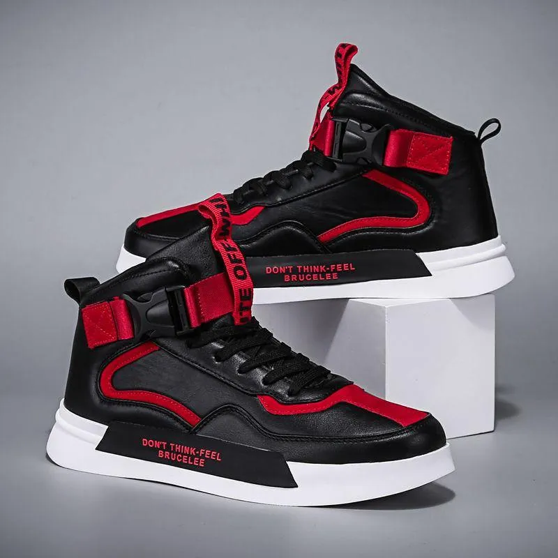 Men's Spring High-top Retro Sneakers