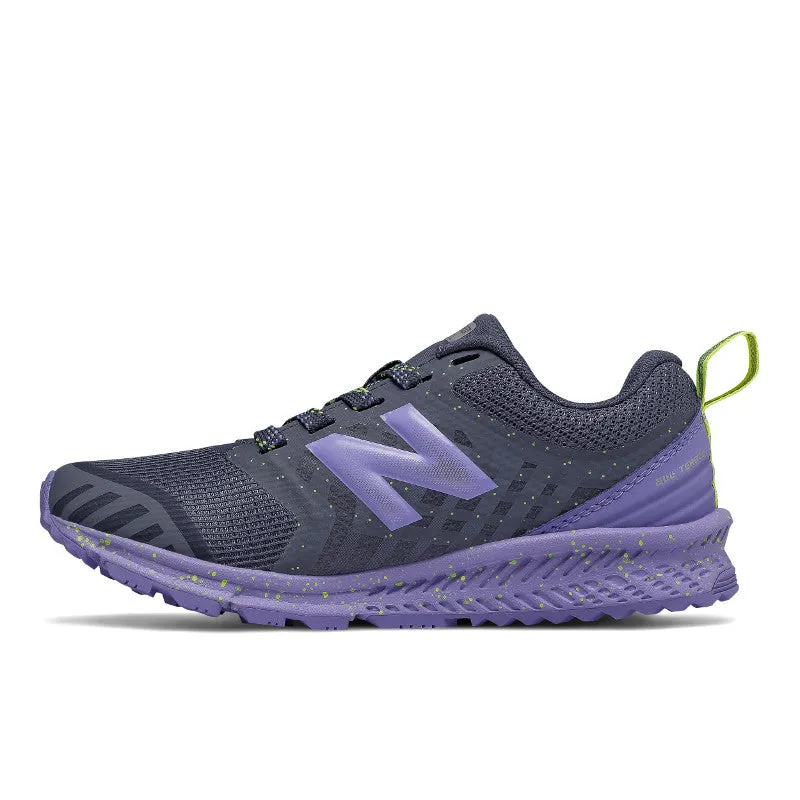 New Balance Vintage Indigo/Ice Violet FuelCore NITREL Children's Trail Sneaker