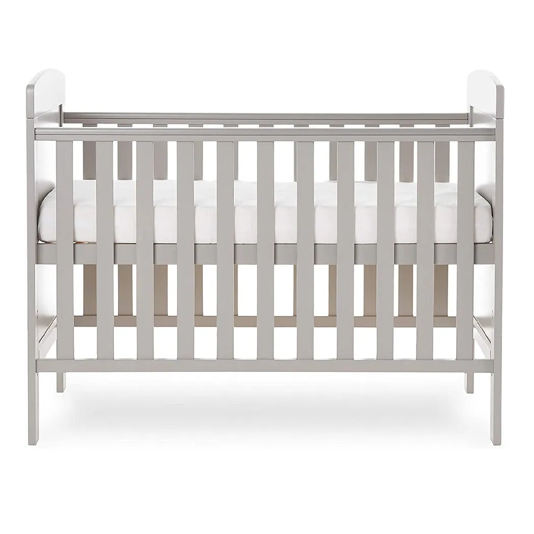 Obaby Grace Mini Cot Bed (Warm Grey)