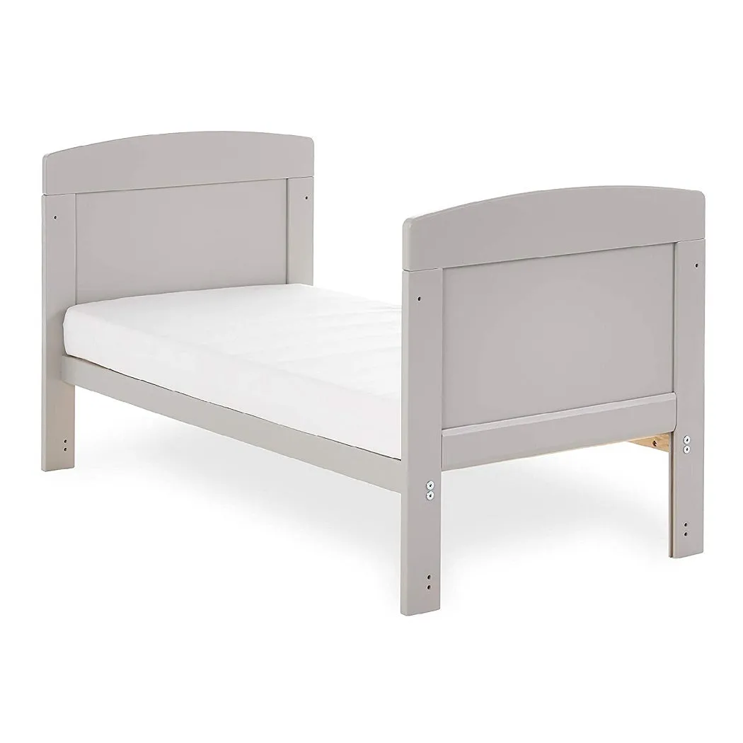 Obaby Grace Mini Cot Bed (Warm Grey)