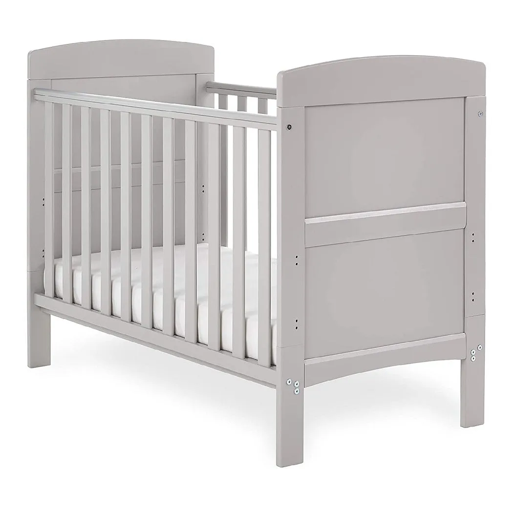Obaby Grace Mini Cot Bed (Warm Grey)