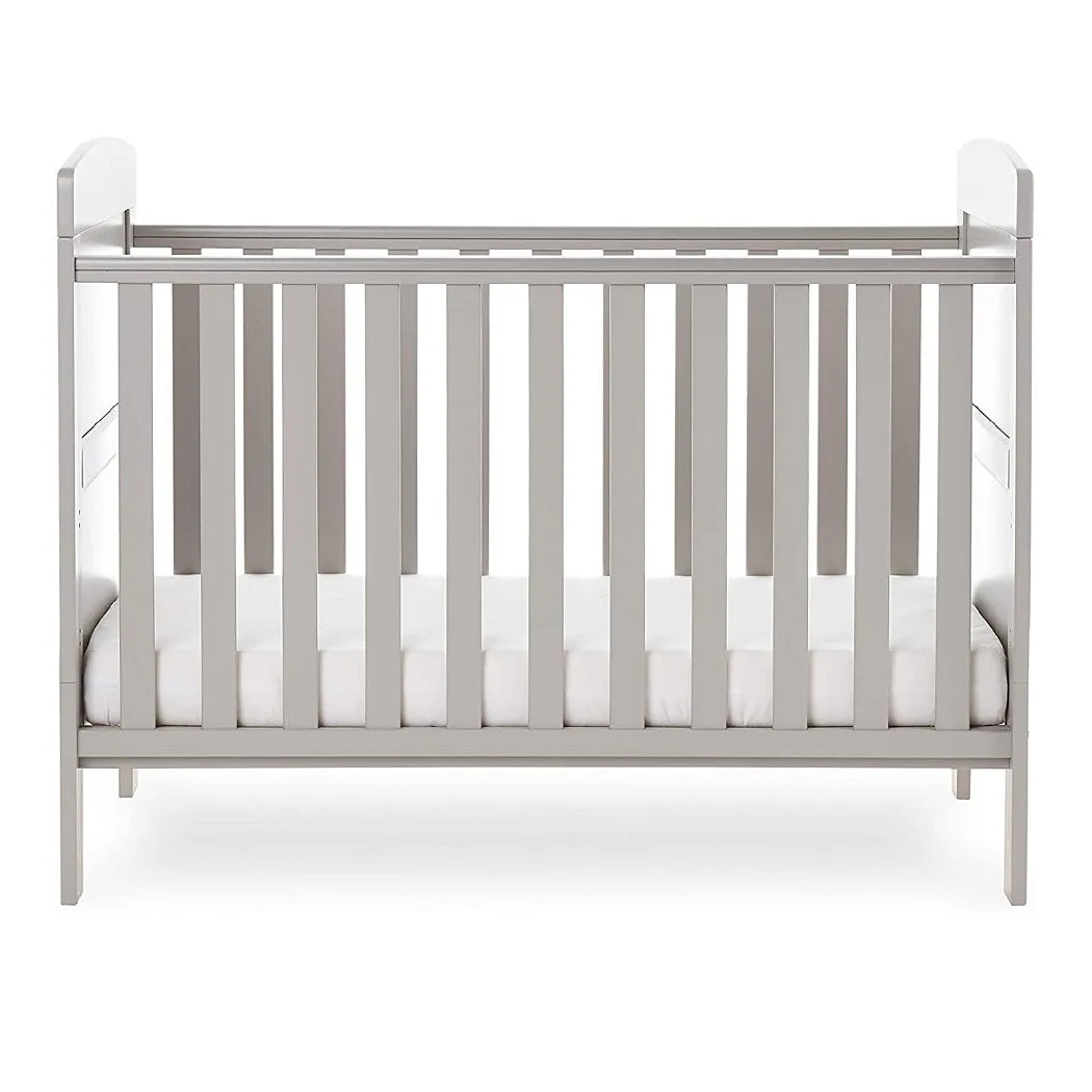 Obaby Grace Mini Cot Bed (Warm Grey)