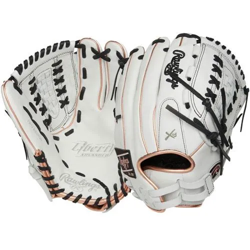 Rawlings Liberty Advanced 12.5" Fastpitch Softball Glove-Rose-Gold-Black: RLA12518-RG