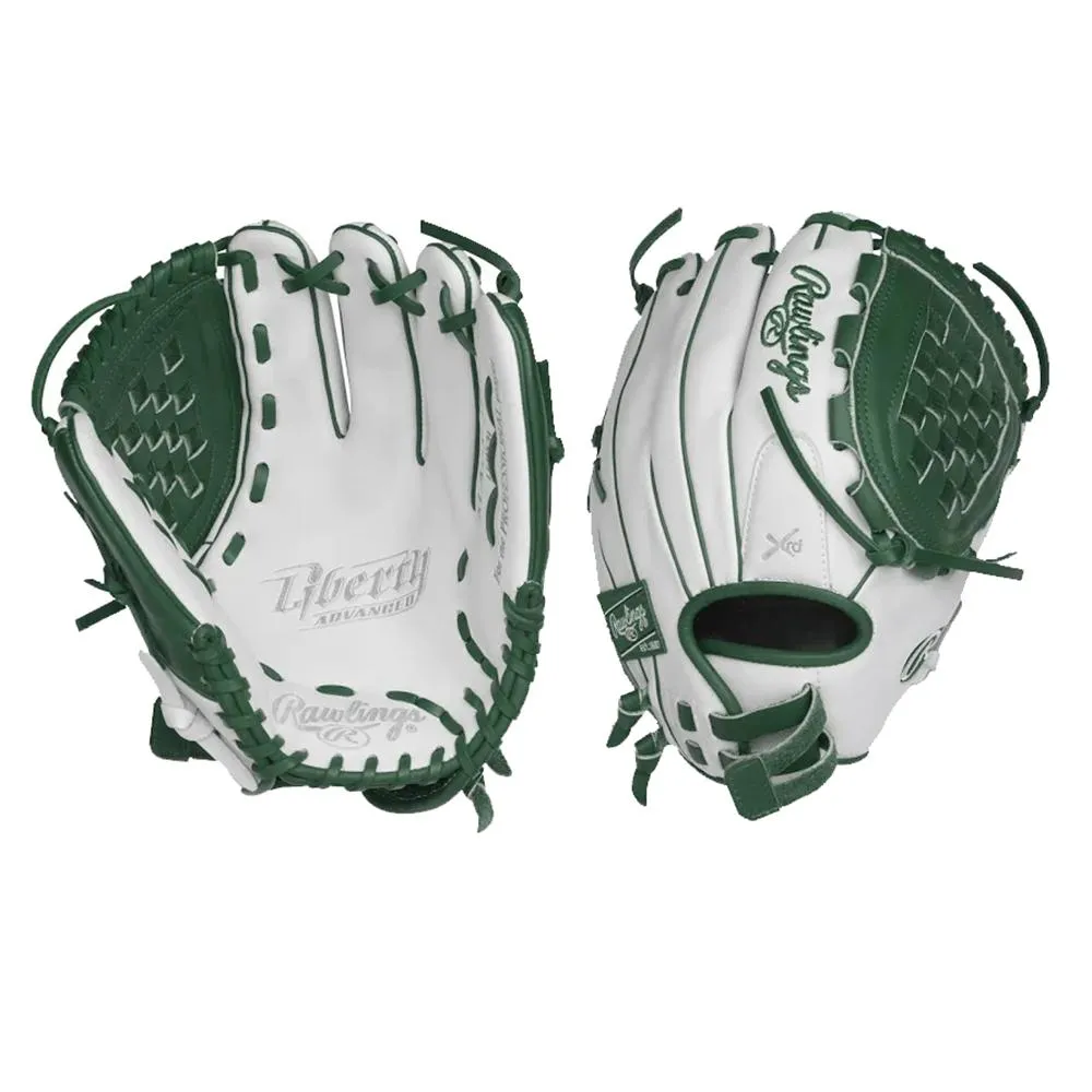 Rawlings Liberty Advanced 12" Fastpitch Softball Glove-Green: RLA120-3DG