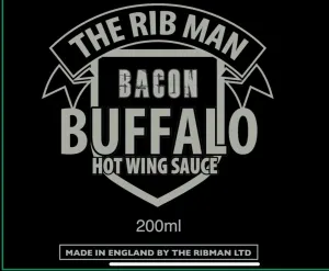 Ribman Bacon Buffalo   Bacon Holyfuck Sauce SPECIAL