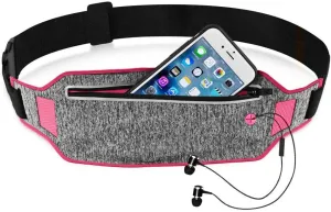 Running Waist Pack, Lightweight Water Resistant Reflective Runner Belt Sports Fanny Pack Adjustable Waistband