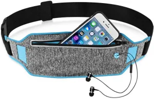 Running Waist Pack, Lightweight Water Resistant Reflective Runner Belt Sports Fanny Pack Adjustable Waistband