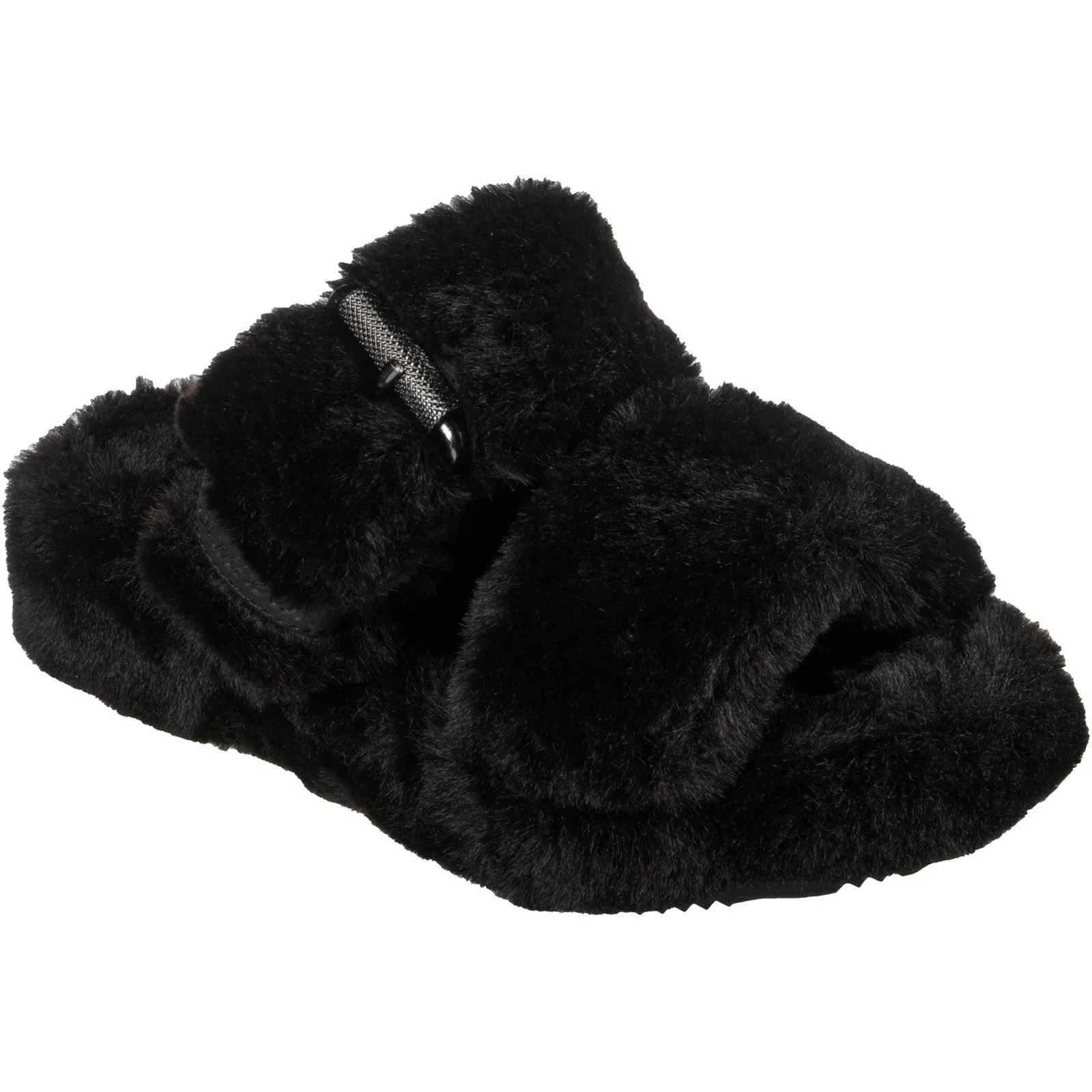 Skechers Ladies Cozy Wedge Slipper Sandals