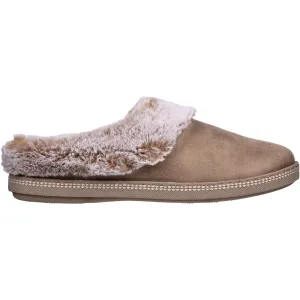 Skechers Womens Cozy Campfire Lovely Life Slippers - Taupe