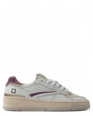 Sneakers Torneo Pure Calf White-Purple
